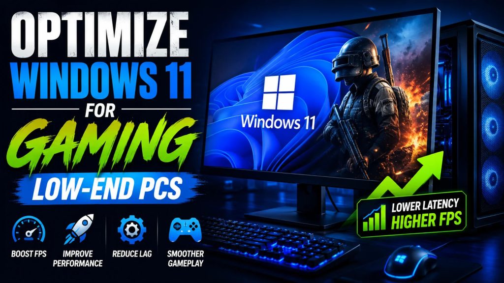 Optimize Windows 11 for Gaming on Low-End PCs settings guide