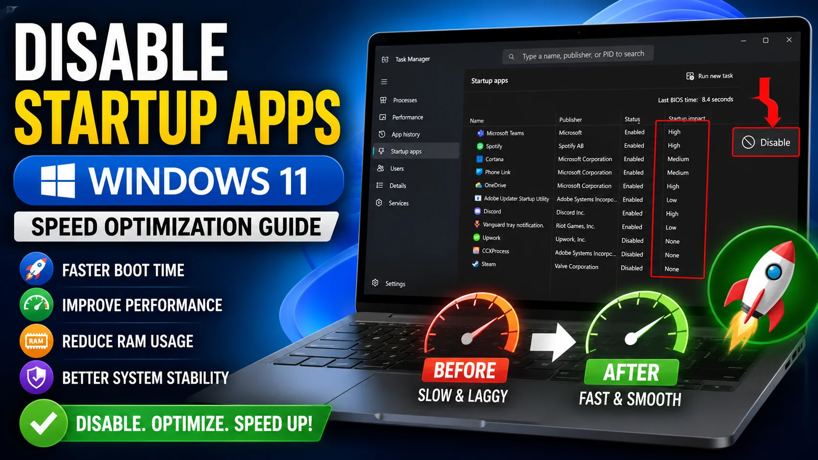 disable startup apps windows 11