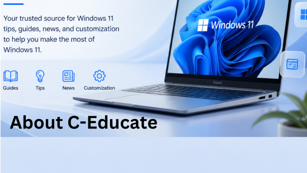 About C-Educate 1 About C Educate